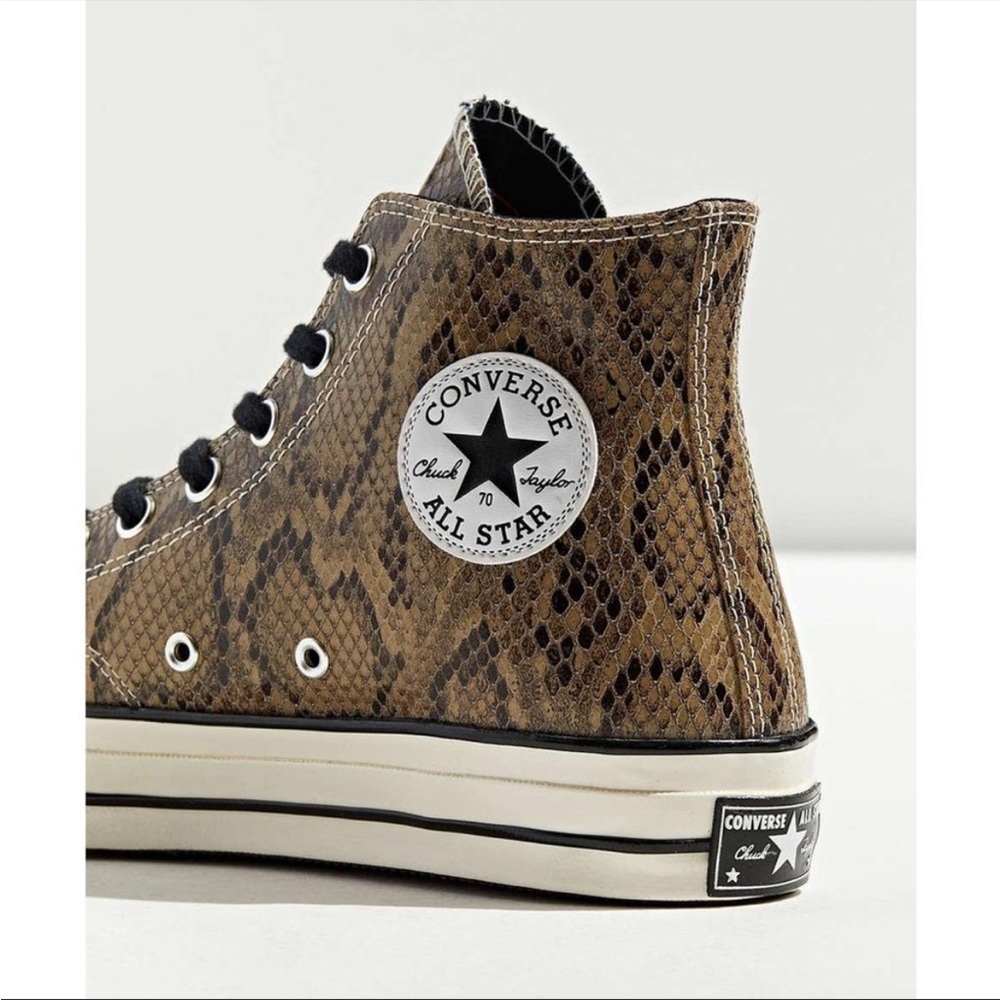Converse Chuck 70 Snakeskin High-Top Sneaker, Women’s size 6